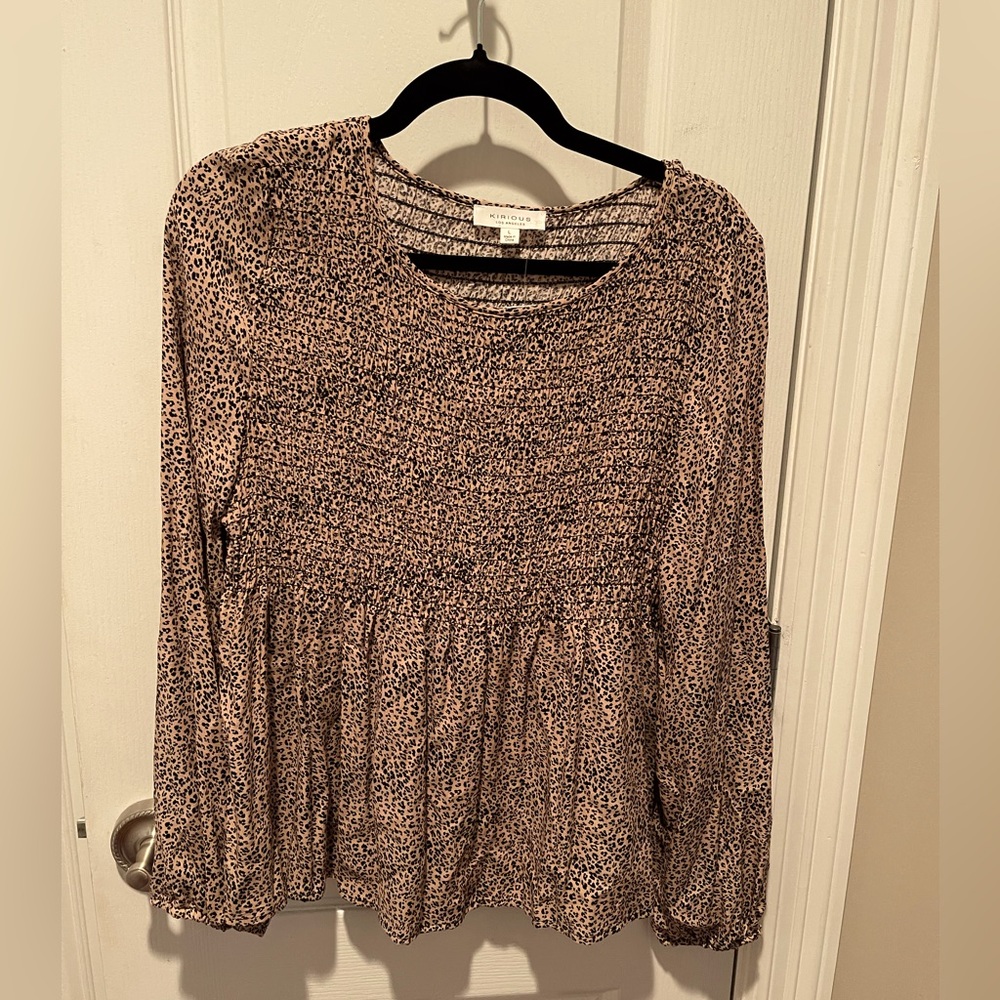 Kirious Los Angeles Long Sleeve Peplum